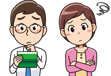 写真:僕も私も困ったなあ